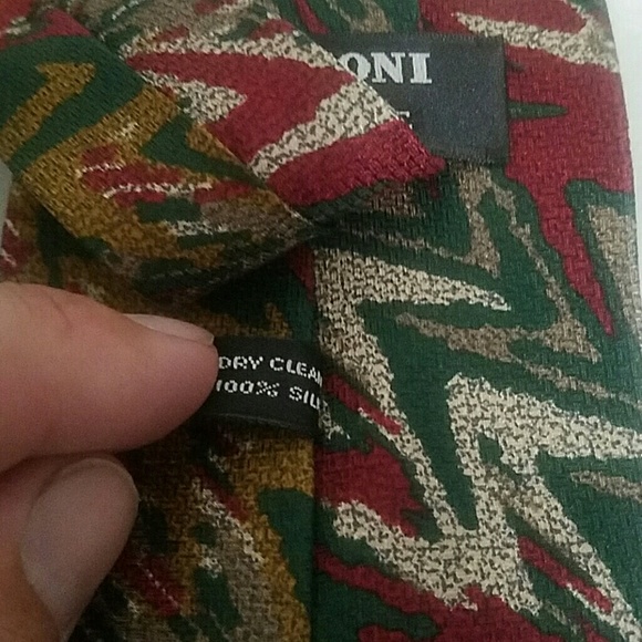 Mens Missoni Tie - Picture 5 of 6